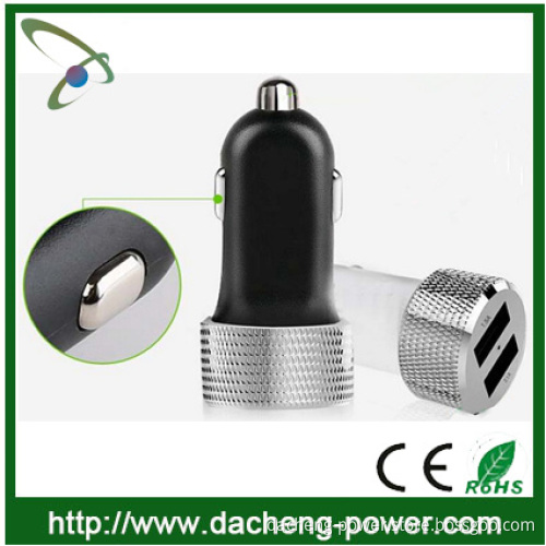 5V 3.1A car battery usb charger for Iphone/Ipad/Samsung with 2USB Output Ports